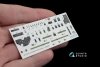 Quinta Studio QD48030 P-38G 3D-Printed & coloured Interior on decal paper (for Tamiya kit) 1/48